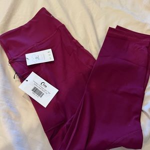ZYIA Tri-Pocket Light N Tight Hi-Rise 7/8 Leggings - BRAND NEW